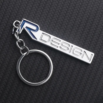 Automobilio Stilius 3D Metalo Rdesign Emblema keychain paketų prižiūrėtojų raktinę 