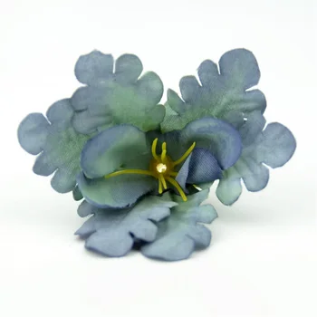10vnt 5cm Mini Šilko Gradientas Orchidėja Dirbtinių Gėlių Galvos, Vestuvių Dekoravimas 