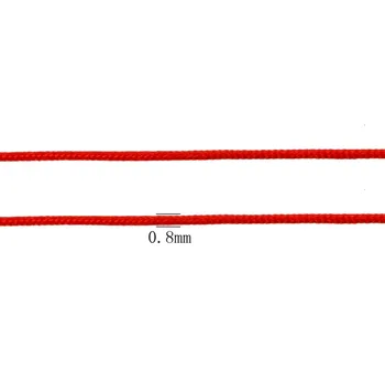 24 Spalvų 100m/Spool 0,8 MM Nailono Virvutės Sriegis Laido Plastiko String Dirželis 