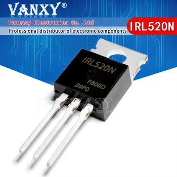 10VNT IRL520N TO-220 IRL520 TO220 IRL520NPBF IRL520PBF vanxy TO-220 100V 10A