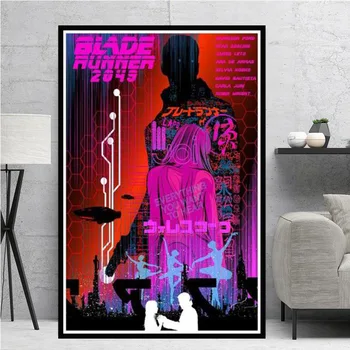 Plakatas Spaudinių Užsakymą Blade Runner 2049 Kino Filmo Dovana Šiuolaikinių Komiksų Aliejaus Tapybai, Drobė Meno, Sienos Nuotraukas Kambarį Namų Dekoro