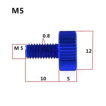 M5 M6 Aliuminio Lydinio Plokščia Galva objektyvų žiedą Vertus Varžtas Spalvinga Varžtas Kompiuterių Elektroninės Įrangos Varžtas Varžtas