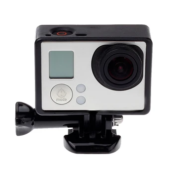 Už GoPro Priedai GoPro Hero 4 3+ 3 Apsauginės Sienos Rėmo Atveju Vaizdo Kamera Būsto Atveju Eiti Pro Hero4 3+ 3 Veiksmų Fotoaparatas