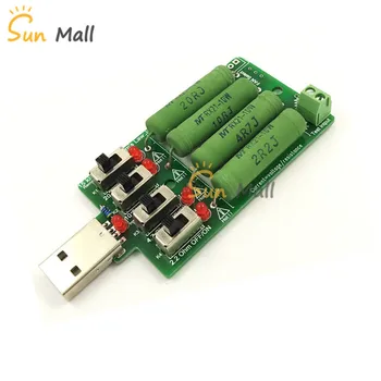 USB DC Elektroninis Apkrovos Didelės Galios Išleidimo Varžos Rezistorius Reguliuojamas 4 Natūra Dabartinės Pramoninės Baterijos Talpa Testeris