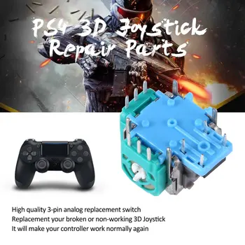 3D Analog Joystick Thumbstick pakeitimas, remontas, dalys Jutiklio Modulis Potenciometras Sony Dualshock 4 PS4 Valdytojas Gamepad