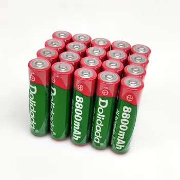 Dolidada Naujas AAA baterijos 1,5 V 8800mAh įkraunama baterija, Nuotolinio Valdymo Žaislas šviesos Baterija+1pcs 4-cell baterijos įkroviklis