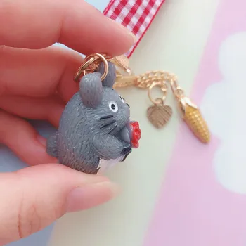 1 Vnt naujų Kawaii Studio Ghibli Hayao Miyazaki Kiki Keychain maišelį Pakabukas pav Žaislai vaikams