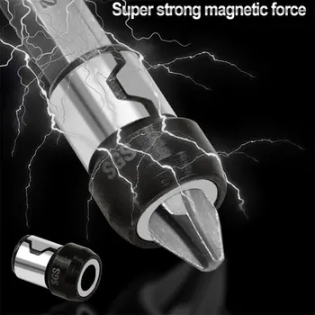 Magnetinis Žiedas Lydinio Elektros Magnetinis Žiedas Atsuktuvų antgaliai -Korozijos Stiprus Magnetizer Phillips grąžtas Magnetinis Žiedas