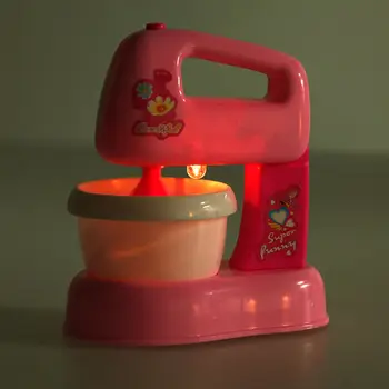 Imituoti Elektros Sulčių Maišytuvą su LED Šviesa, Kūdikis Apsimesti Žaisti Žaislas Įdomus Plastiko Skysčio Maišytuvas Vaikams Mergaitėms Žaisti Žaislų Namai