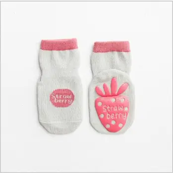 3pairs 0-5YearAutumn nauja vaikų vamzdis kojinės pilstymo neslidus kūdikių grindų kojinės mokymosi kojinės vaikai, berniukas ir mergaitė