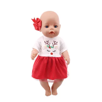 Lėlės Vienaragis Drabužius Undinė Panda Pelėda Suknelė Tinka 18 Colių Amerikos&43 Cm Kūdikio New Born Lėlės Mūsų Kartos Merginos Kalėdų Žaislas
