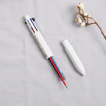 JIANWU 1pc Paprastumo 5+1 spalvų papildymo tušinukas Mechaninė pieštuku Rašyti Multi funkcinis kūrybinio verslo pen