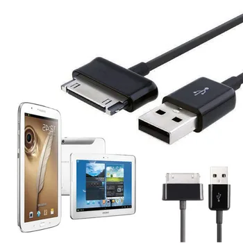 USB Įkroviklis Įkrovimo Duomenų Kabelis Laidas Samsung galaxy tab 2 3 Pastaba P1000 P3100 P3110 P5100 P5110 P7300 P7310 P7500 P7510 N8000