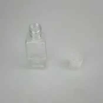 10vnt 30ml Trapecijos formos Tuščia Ranka Sanitizer Buteliai Daugkartiniai Plastiko Konteinerį Skaidrus Gelis Butelis