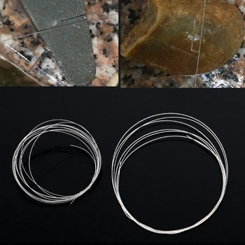 1m 0.26/0.38 mm, Pjūklo Geležtės, Metalo Vielos Diamond Emery Jade Stiklo 