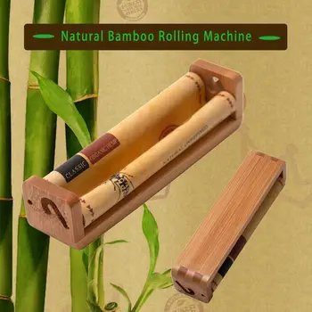 Rankinis bambuko medienos cigarečių maker ilgis 110mm Valcavimo Mašinos Tabako Cigarečių Volas Sukti Popieriaus Cigarečių
