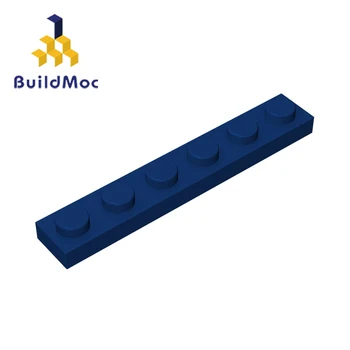 BuildMOC Suderinama Surenka Dalelių 3666 1x6 Statybinių Blokų Dalys 