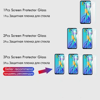 1-3PCS beskeveldris Stiklas Ekrano apsaugos Huawei P20 P20 Pro 30 lite Grūdintas Filmas Hauwei P9 Lite Mini P40 P40 Lite Stiklas