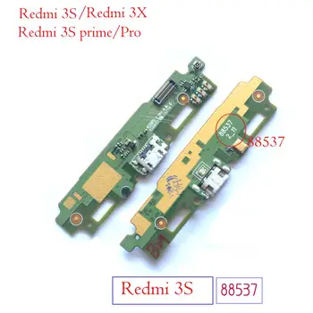 Originalus USB Valdybos Xiaomi Redmi 3 3S pro 3S premjero Redmi 3X Dock 