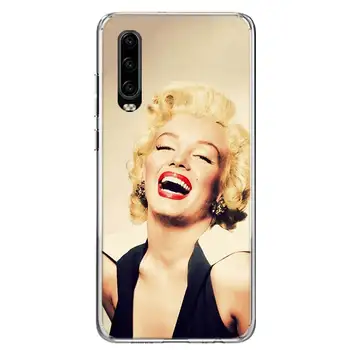 Marilyn Monroe Pin Up Girl Padengti Telefoną Atveju Huawei P40 30 P20 Mate 30 20 10 Pro P10 Lite P Smart Z + 2019 Coque 
