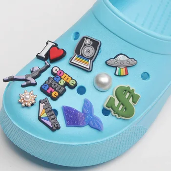Custom Minkšta Guma, PVC Batų Pakabukai Vaikų medicinos reikmenys Kūdikių AccessoriesJibitz už Croc Batai