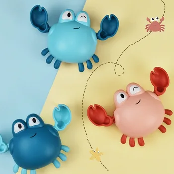 Mielas Animacinių filmų Gyvūnų Banginis Classic Baby Vandens Žaislai Kūdikiams Baseinas Antis Žaizdos-iki Grandinės Clockwork Vaikams Paplūdimys Vonios Žaislai