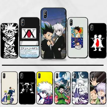 Hunter x Hunter 3 HXH Anime Gon Freecss Coque Shell Telefono dėklas, Skirtas iphone 5 5S SE 5C 6 6S 7 8 plus X XS XR 11 PRO MAX