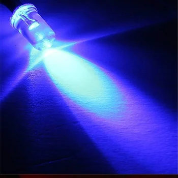 10vnt 12V Prieš Laidinio LED Lemputės, Šviesos, 5mm Prewired LED Lempos Diodų DC 12V F5 Diodai Smart Light 5 Spalvų PASIDARYK pats Apdailos