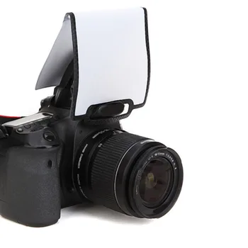 Universalus Minkštas Ekranas Pop-Up Flash Difuzorius Skirtas Canon Nikon sony
