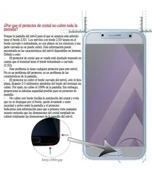 Raštas Pantalla de Cristal Templado Premium para Samsung Galaxy S6 SM-G920F