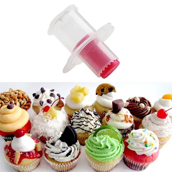 Naujas Dizainas Cupcake Core Valiklis Kepimo & Konditerijos Įrankiai Slapukas Cupcake Cutter Tortas Įrankis Bakeware Virtuvės Įrankiai, Įrankiai