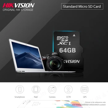 HIKVISION HikStorage Micro SD Kortelės Class10 8gb 16gb 32gb 64gb 128gb 256 gb Max 92M/s 