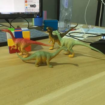 Karšto Mini PVC Mažas Dinozauras, Žaislai, Vaikų kišenpinigių Žaislai Užpildų 12-10cm