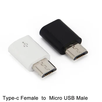 Naujas 1pc C Tipo moterį, Micro USB Vyrų Adapteris Keitiklis Jungtis, skirta 