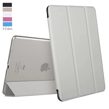 Case For iPad 2 3 4 5 6 7 8 Oro 2 3 4 10.5 10.2 9.7 11 Pro Mini 2 3 4 5 Apversti Tabletę, Padengti Oda Smart Magnetinis Stendas Shell