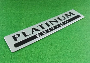 Aliuminio PLATINUM EDITION Specialios Ribotos Pathfinder Logotipas Ženklelis Lipdukas
