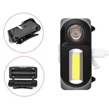 Litwod 1804 Jutiklis LED Žibintai Žibintai Lauko Kempingas Nešiojamas Mini XPE+COB Žibintai USB Įkrovimo Žvejybos Šviesos 18650