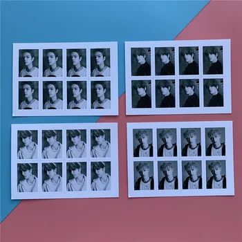 1pcs Kpop Benamių Vaikų, 1 colio ID nuotraukų naująjį albumą 