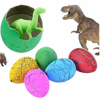 10vnt/daug Dinozaurų Kiaušinius Veiksmų Skaičius, Įpilkite Vandens, Įtrūkimų Auga Auga Kiaušinių Perinti Augančių Vaikų Švietimo Žaislas