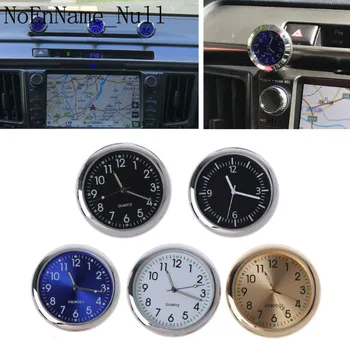 Universalus Automobilių Laikrodis Klijuoti Ant Elektroninių Žiūrėti prietaisų Skydelio Noctilucent Dekoracija SUV Automobiliai