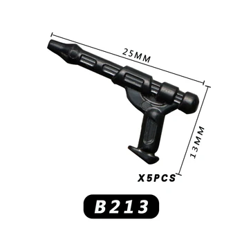 Kosmoso Karai mandaloria ginklų kardas pistoletas Pistoletas Kareivis 4cm mini lėlės SS statybos blokų, plytų, žaislai vaikams