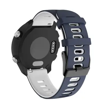 20mm Sporto Silikono Dirželis Garmin Forerunner 245 245 M 645 Smart Watch Band Apyrankė 