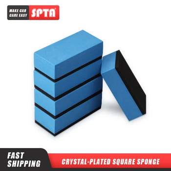 SPTA Importuotų Crystal-Padengti Aikštėje Sponge Danga Sponge Dažytos Poliravimo Kempinė Vertus Sponge Už Epiliacija