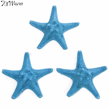 KiWarm 3Pcs/set Aukštos Kokybės Jūros Žvaigždės Jūros Žuvų Atogrąžų Gyvūnų Ornamentais Beach Vandenyno Žuvų Bakas Terariumai Vestuvių Namų Dekoro