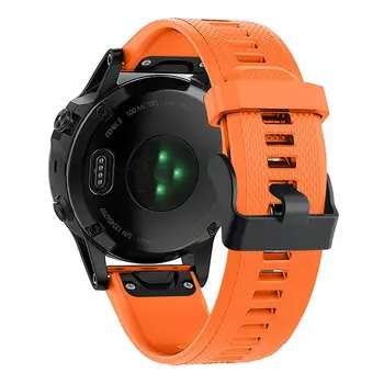 20 22 26mm Watchband Dirželis Garmin Fenix5 5X 6X 6 5S 6S Pro 3HR Smart Žiūrėti Greito Atleidimo Silikoninės Apyrankės Dirželio apyrankė