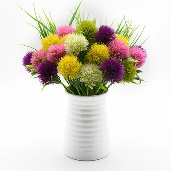 5vnt Plastiko Kiaulpienių Vaza namų dekoro priedai vestuvių dekoratyvinių gėlių namų ūkio produktų, dirbtinių augalų pigiai