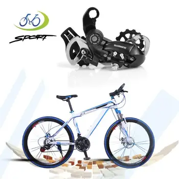 MTB Kalnų Dviratis Galiniai Derailleur Aliuminio Lydinys 6 7 8 Greičio TX35 Galiniai Derailleur Dviračių Dalys Bicicleta priedai