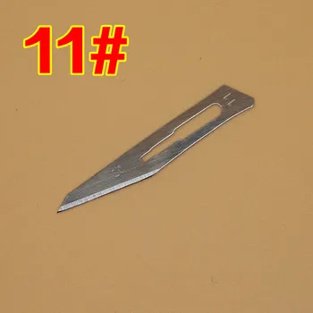 11# 23# Vienkartiniai Ašmenys Nerūdijančio Plieno Rankena Skalpelio Ašmenys įvairios paskirties Peilis Pjovimo Elektronika PCB Remonto Įrankių Skalpeliu