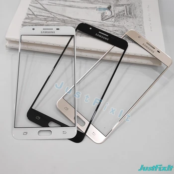 J7 svarbiausias Išorinis Stiklas Samsung Galaxy J7 premjero Priekinio Stiklo Jutiklinis Ekranas Skydelis skaitmeninis keitiklis Jutiklis Pakeisti Stiklo