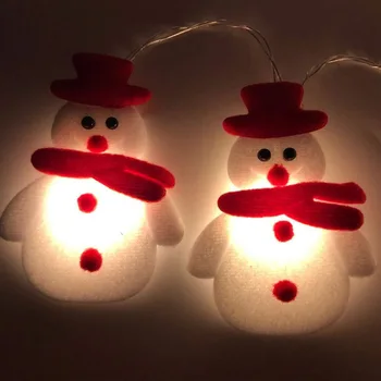 Snaigės, Sniego LED String Pasakų Žibintai Girliandą Kalėdų Eglutės papuošalus Žibintai Namuose Kalėdos Šalis Atostogų Apšvietimas, Dekoras